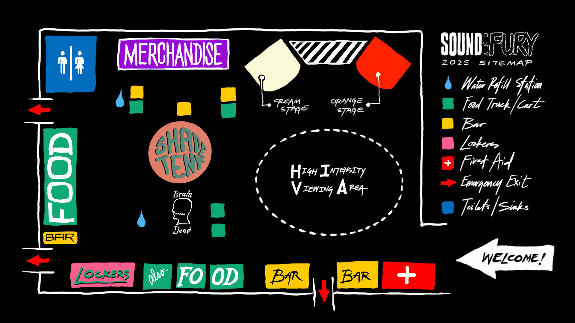 Sound and Fury 2025 Parking Info